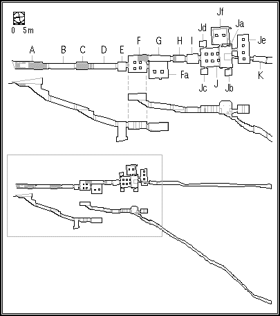 Plan von KV 17 