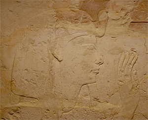 Gesicht von Ramses II