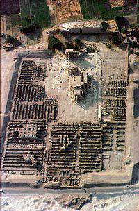 Das Gebiet des Ramesseum